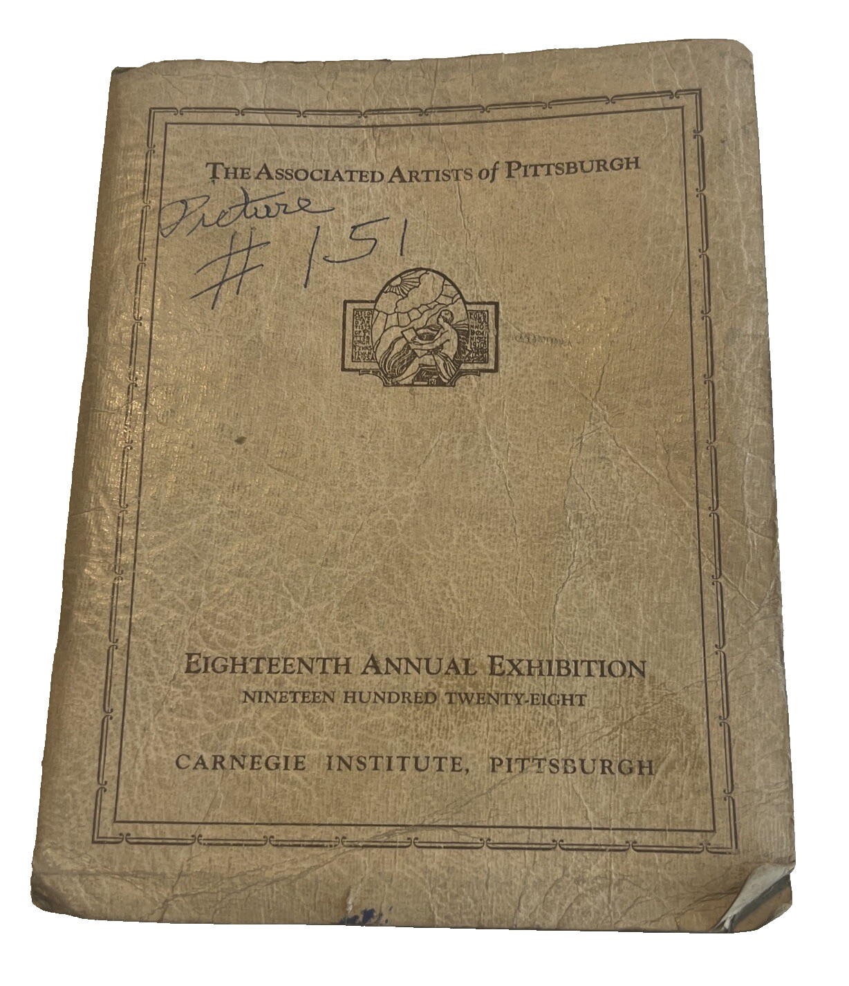 Pittsburgh Pennsylvania Book Carnegie Institute Artist Exhibition Art Painting