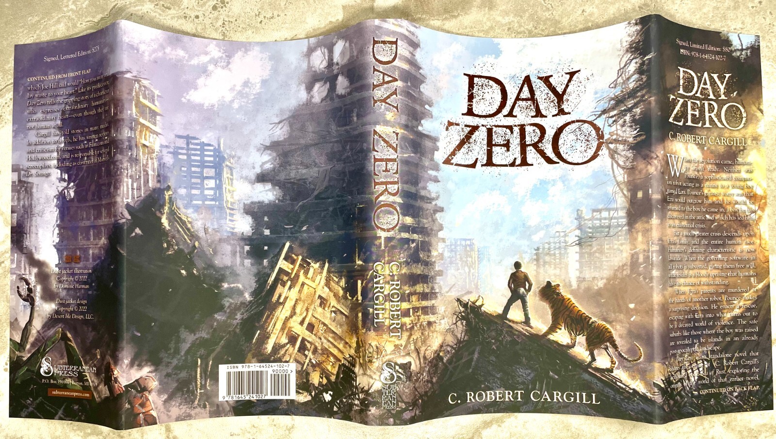 Day Zero SIGNED by C. Robert Cargill – LIMITED EDITION 148 of 500