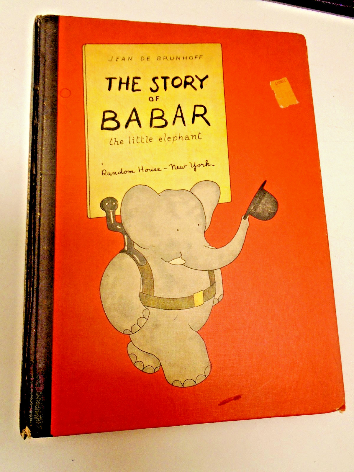 1960 Hardcover The Story Of Babar The Little Elephant. Jean De Brunhoff.