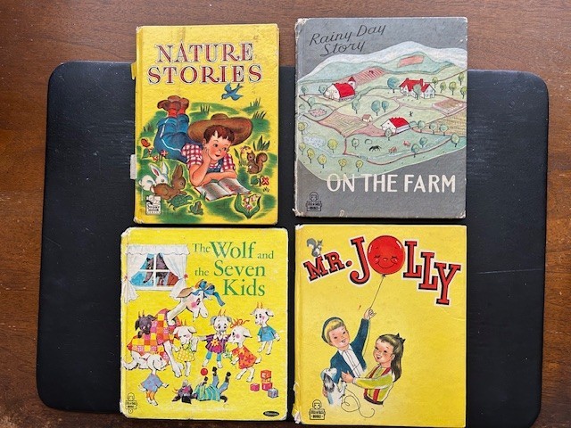 Vintage childrens books 1940s Tell-a-Tale Books & Story Hour Series