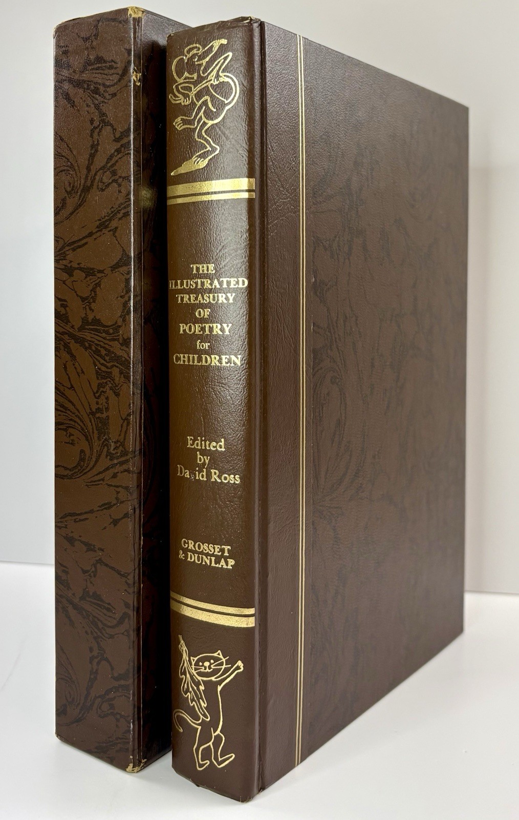 The Illustrated Treasury of Poetry for Children by David Ross 1973 HC Slipcover