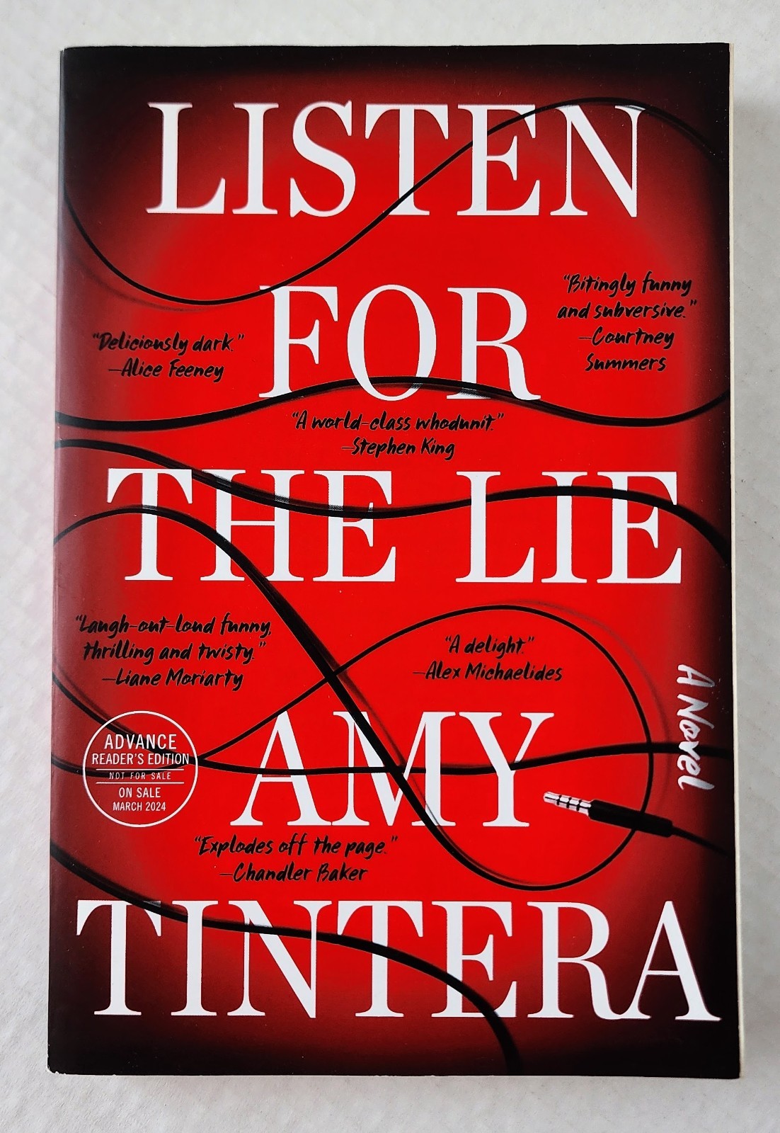 Listen for the Lie ARC Uncorrected Proof Amy Tintera 2024 Paperback