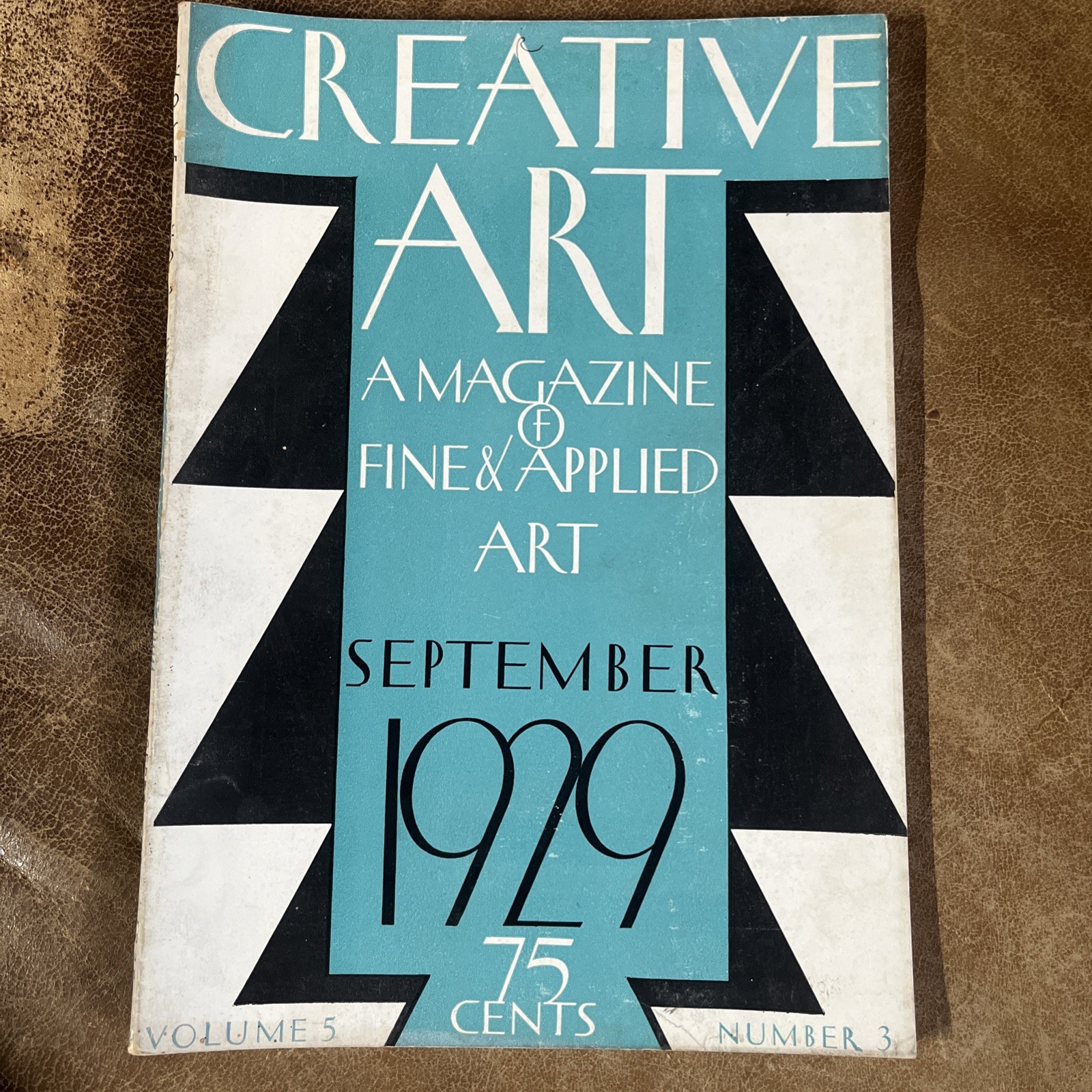 Creative Art Fine Applied Art Sept 1929 Vol 5 No 3 Asian Art Deco