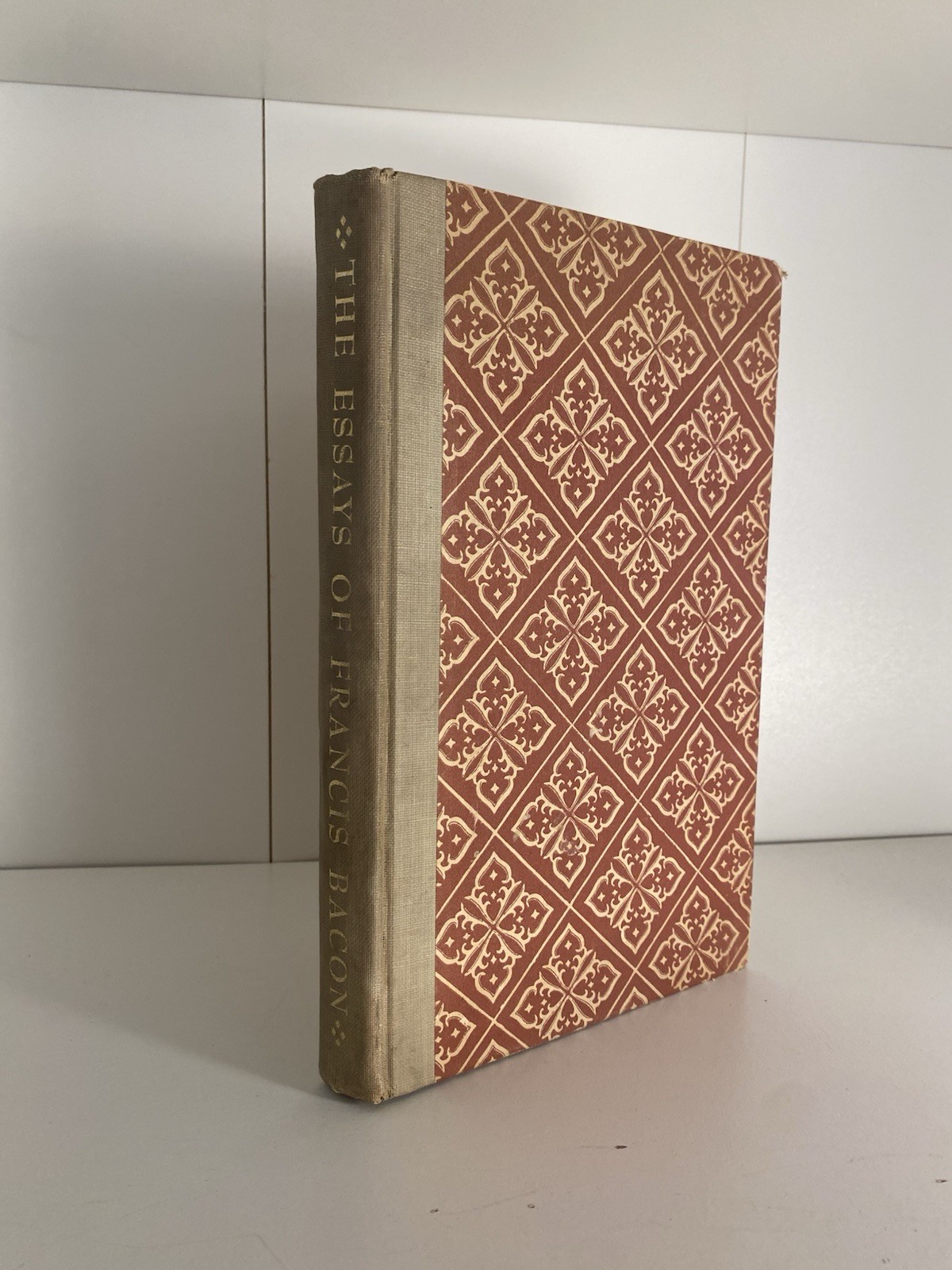 The Essays of Francis Bacon Vintage Hardcover Mount Vernon Press