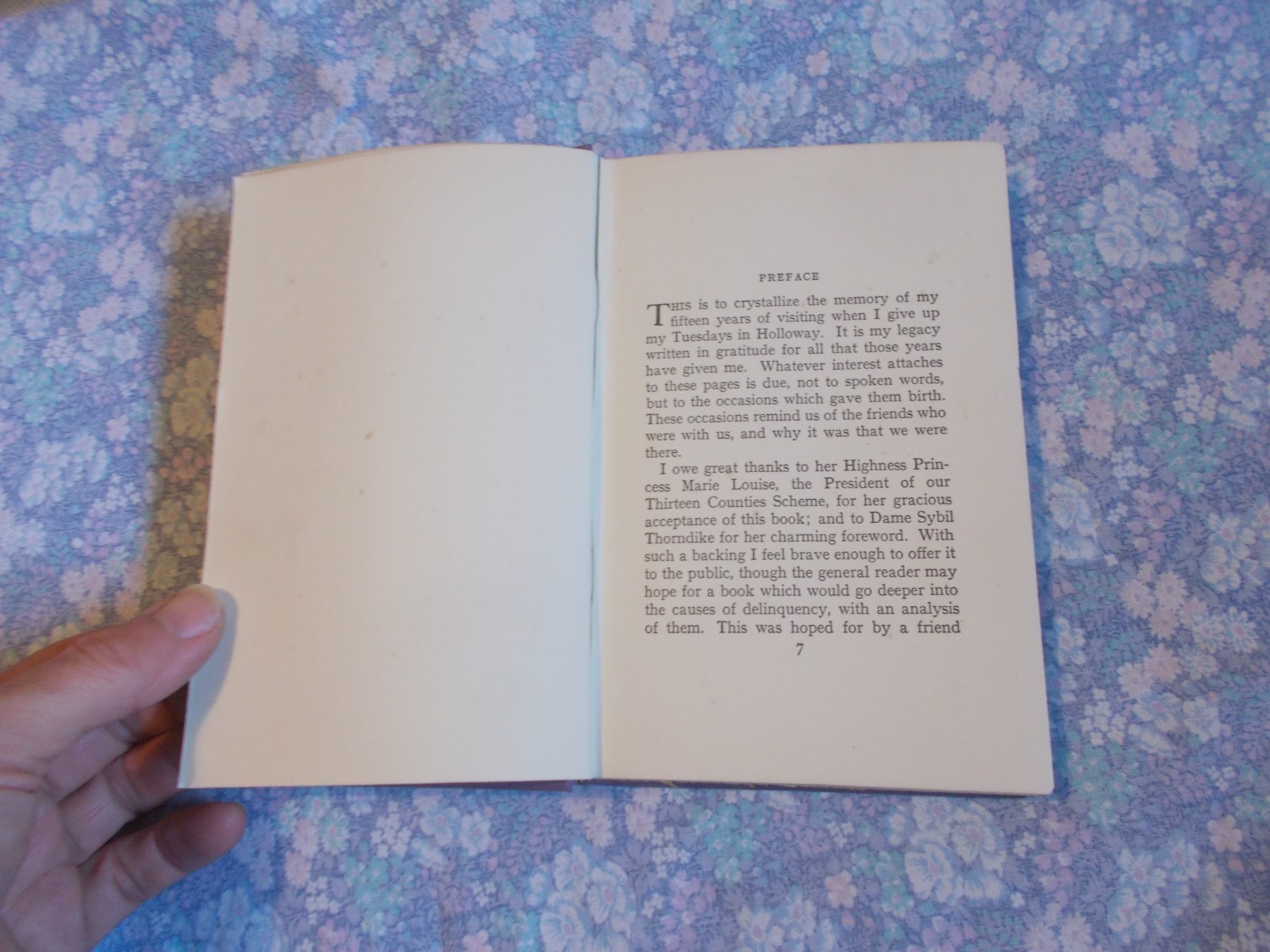 Lady Carter A LIVING SOUL IN HOLLOWAY 1938 1st ed women’s prisons welfare RARE