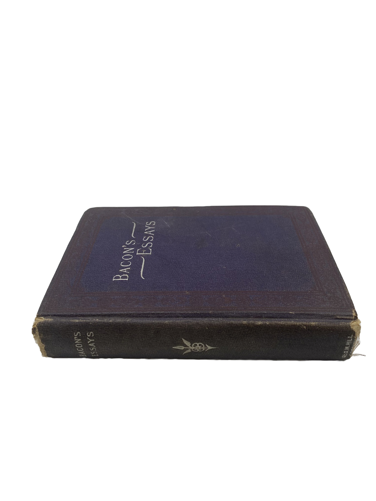 Bacons Essays – Francis Bacon (Antique Hardcover Book, 1625) – Geo Hill Company