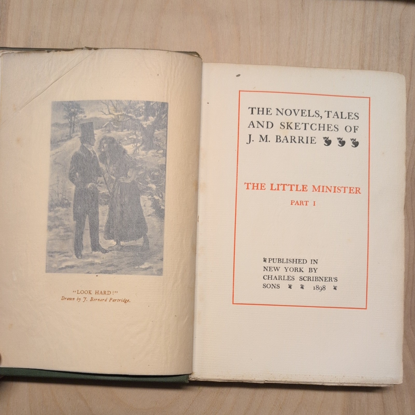 The Novels, Tales and Sketches of J. M. Barrie, Five Volumes 1896