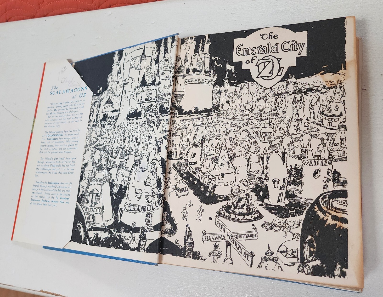 The Scalawagons of Oz John R Neill with DJ Dustjacket L Frank Baum Legacy