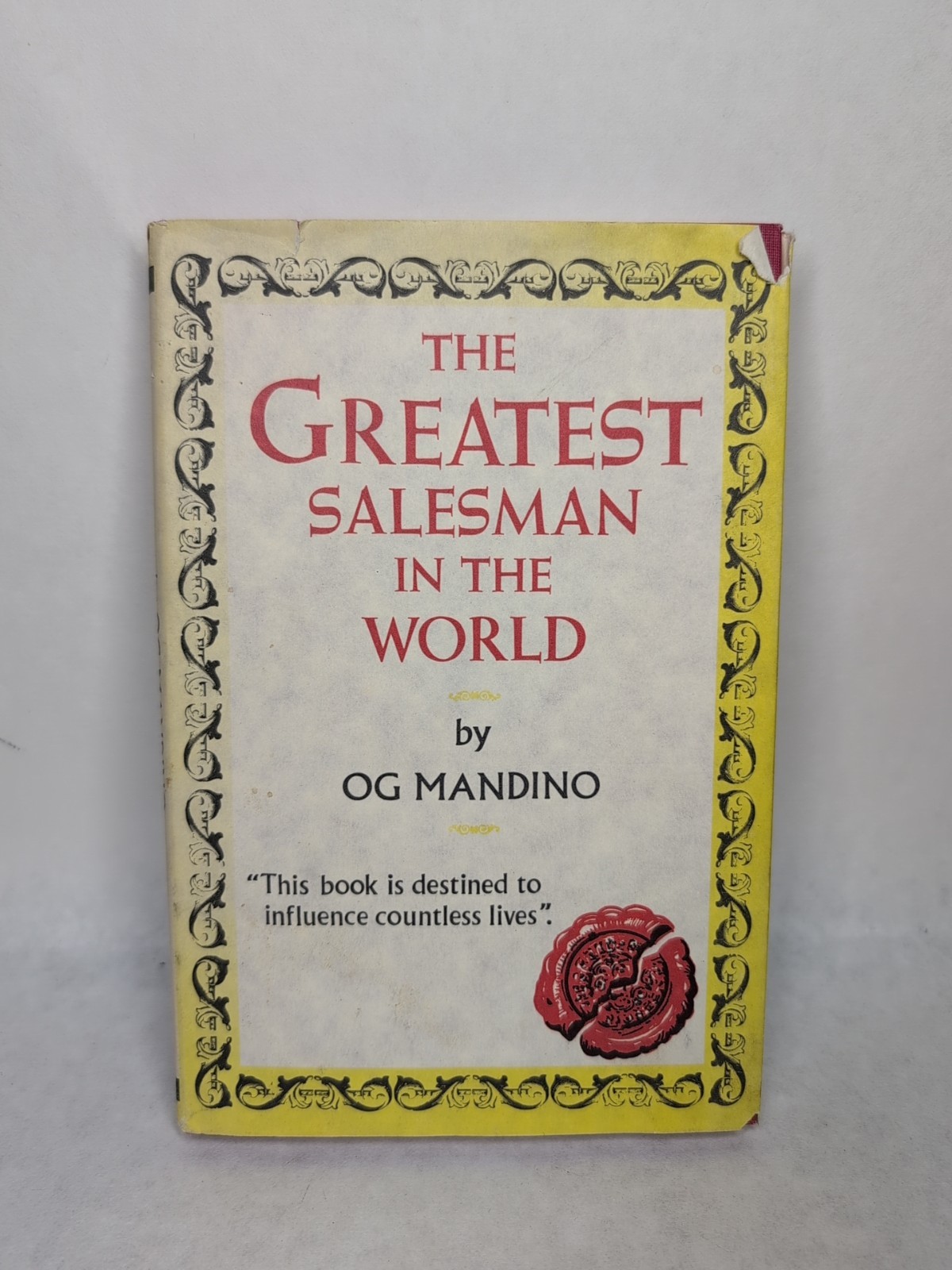 The Greatest Salesman in the World – Og Mandino – 1968 1st Ed w/ Dust Jacket