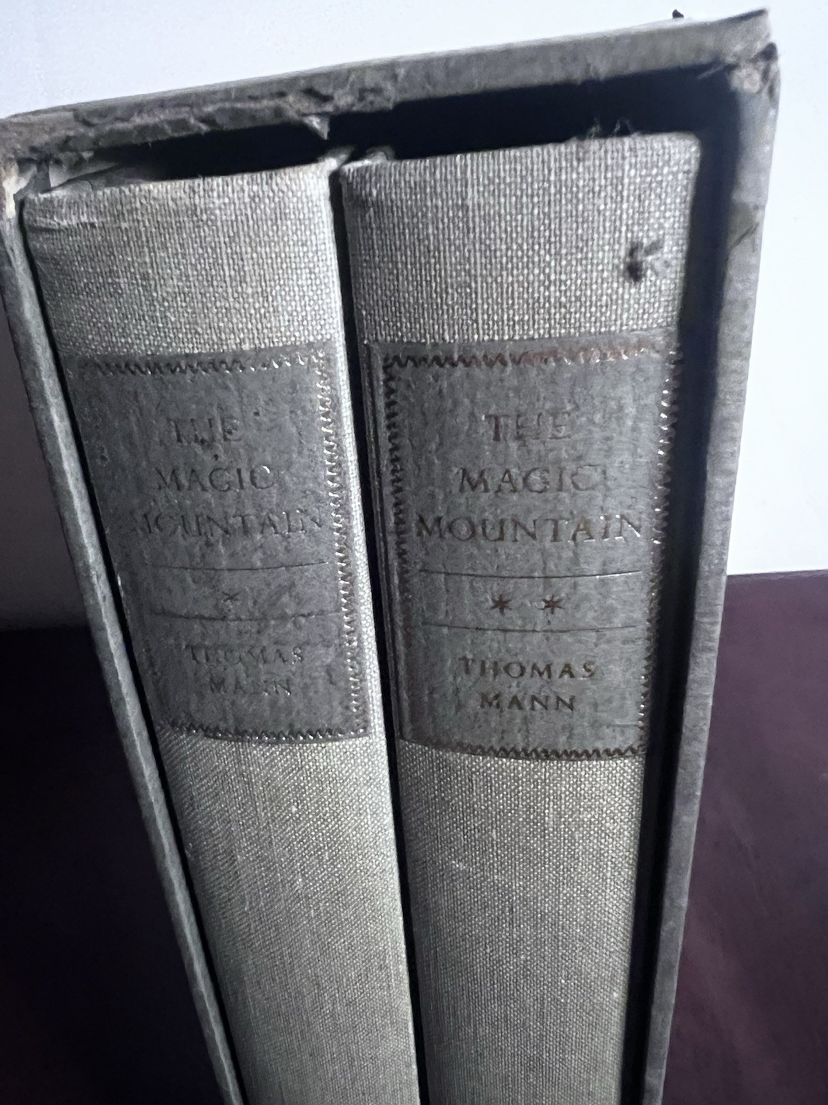 Magic Mountain Thomas Mann LEC 1962 Signed #277/1500 Philip C. Duschnes Rare B.