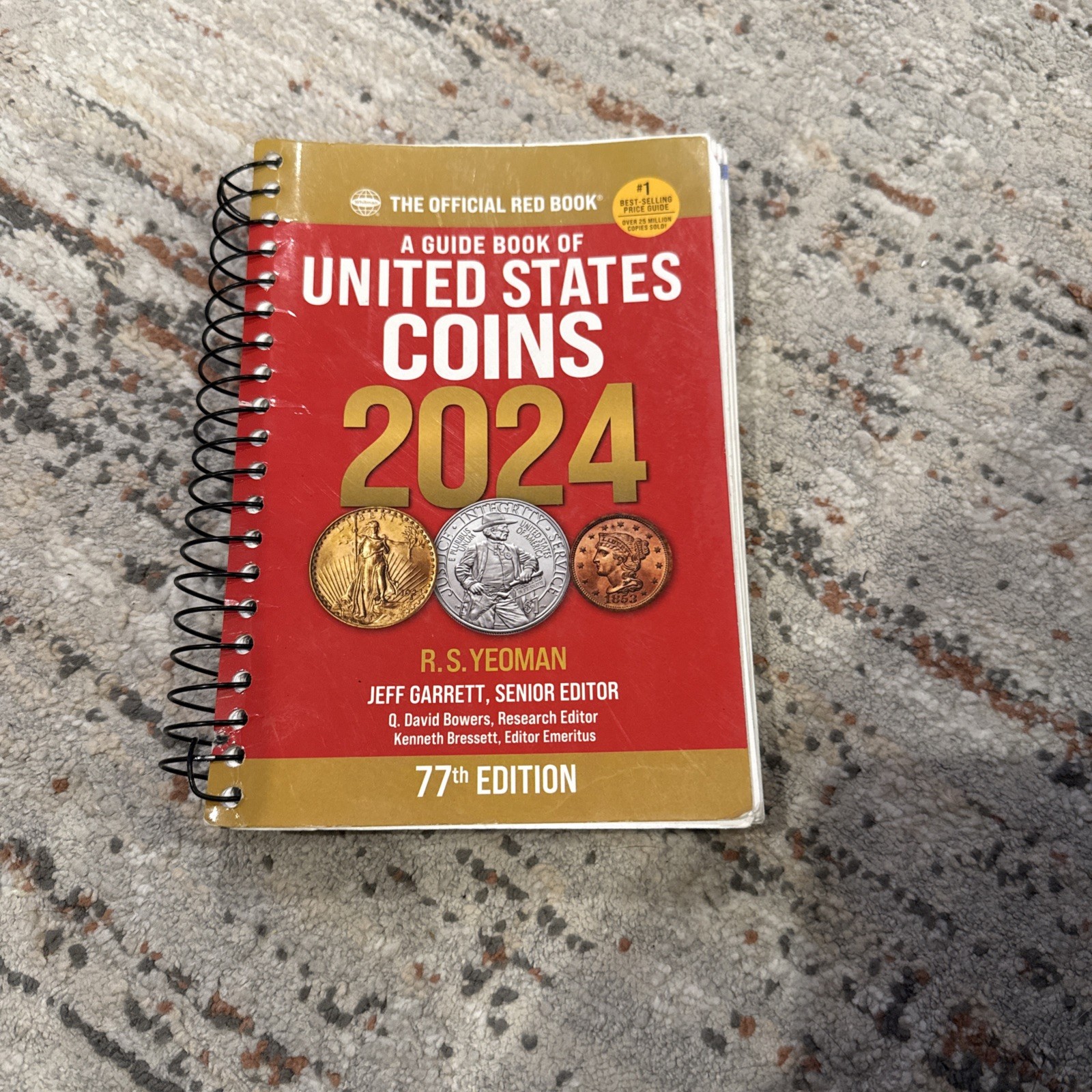 Redbook 2024 Us Coins Spiral by Q. David Bowers