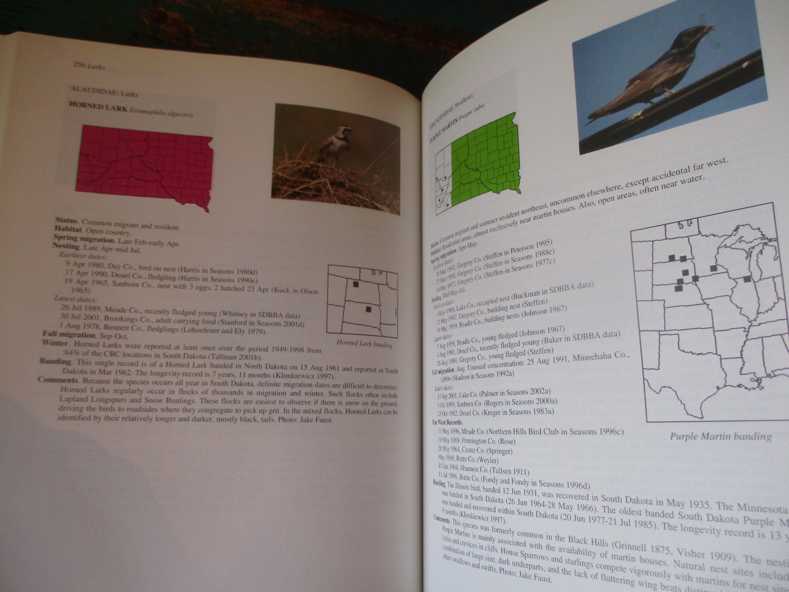 BIRDS OF SOUTH DAKOTA (TALLMAN) HCDJ