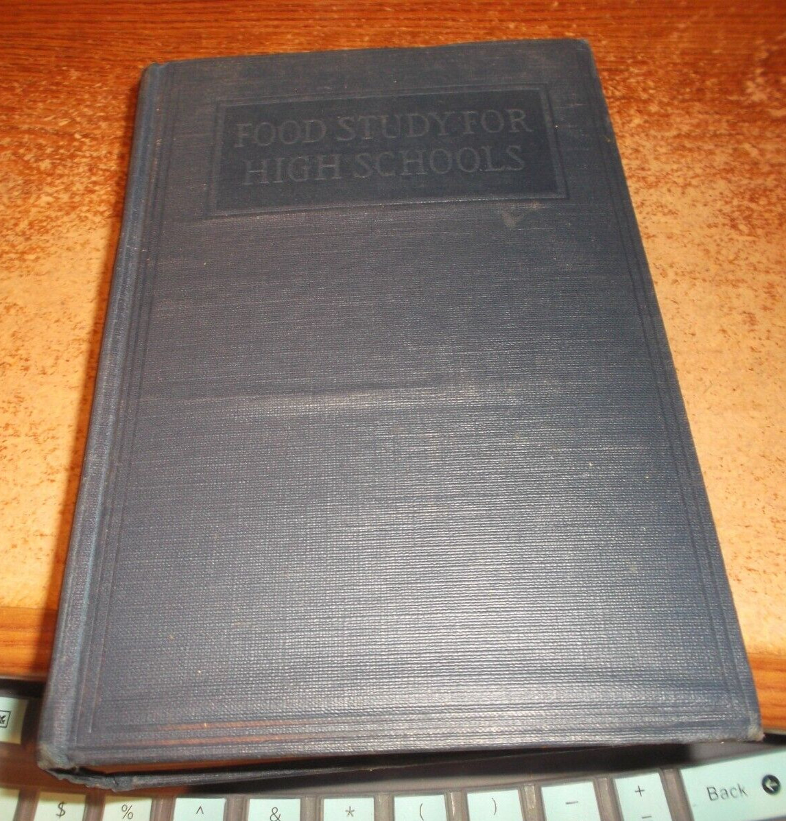 Food Study for High Schools – Home Economics Textbook – Mable Wellman – 1926
