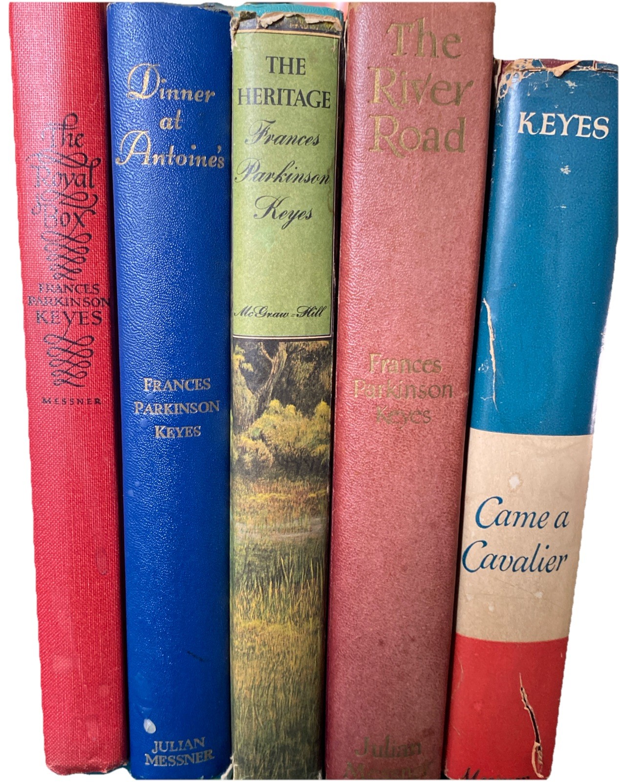 Frances Parkinson Keyes Vintage Historical Novels Hardcover Book Lot