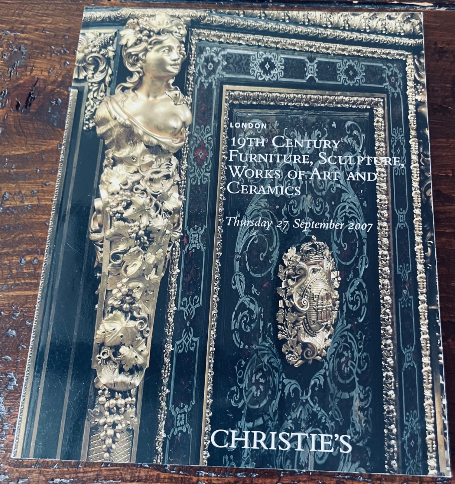 Christie’s London European English Furniture Catalog 2007 Lot 5 vol (4 sales) VG
