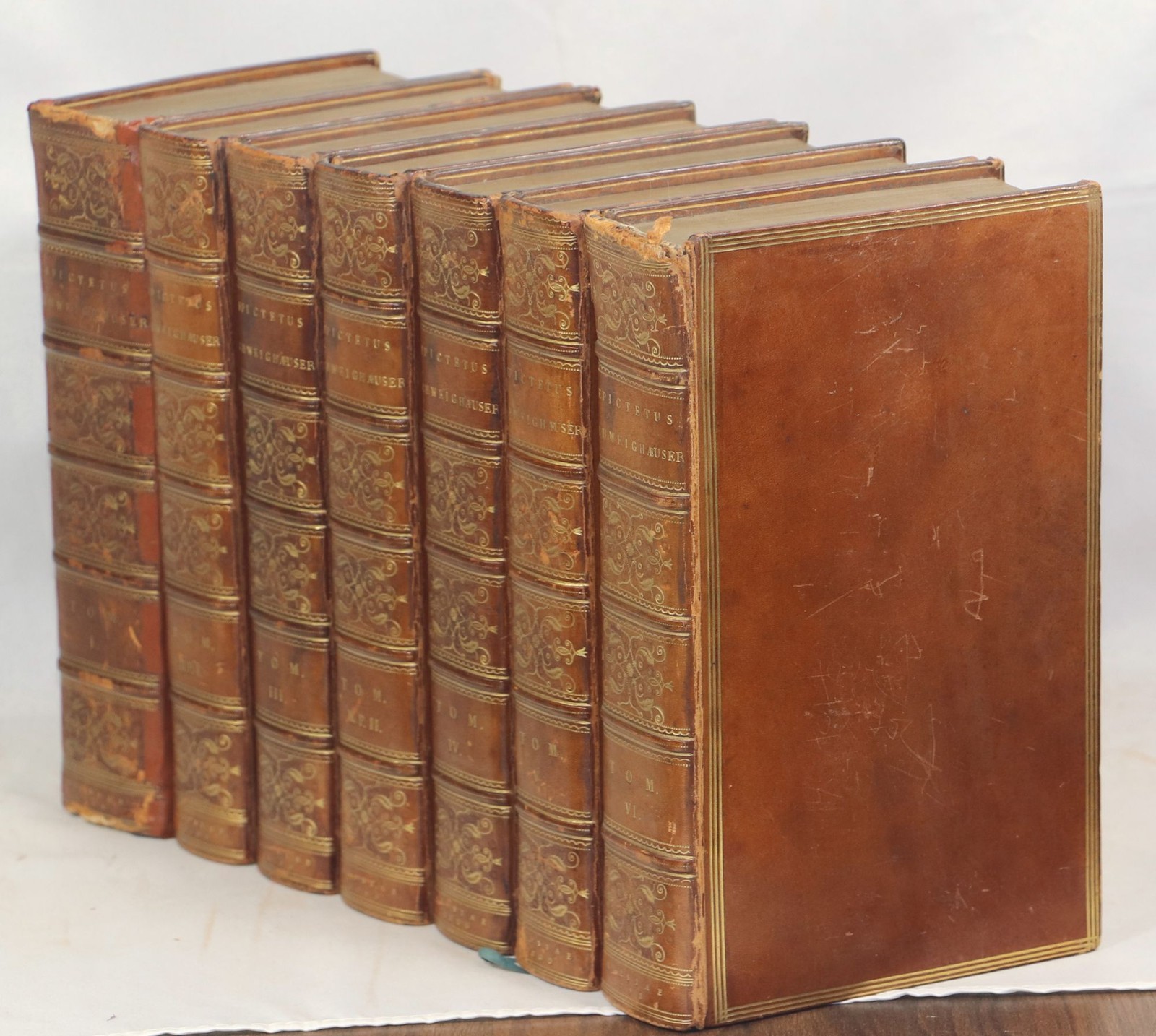 Epictetus / Epicteti Dissertationum ab Arriano Digestarum Libri Iv Eiusdem 1800