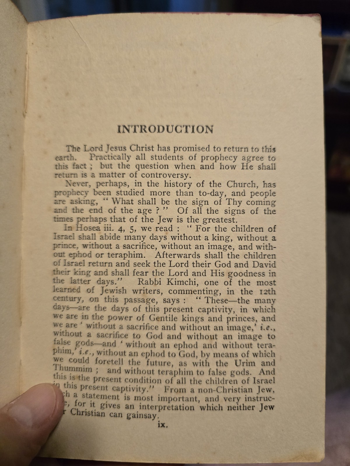 Rare 1926 E. L. Langston Second Coming Of Christ To Jew SIGNED! F. B. Meyer