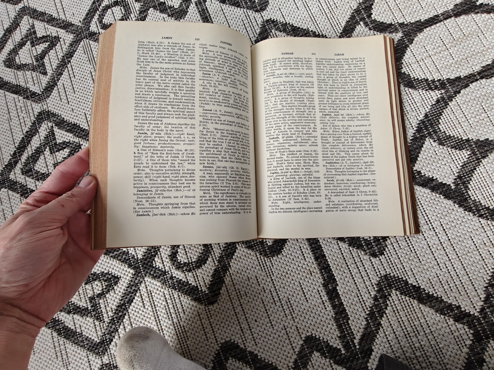 Metaphysical Bible Dictionary Unity School of Christianity Hardback 1931 7th Prt