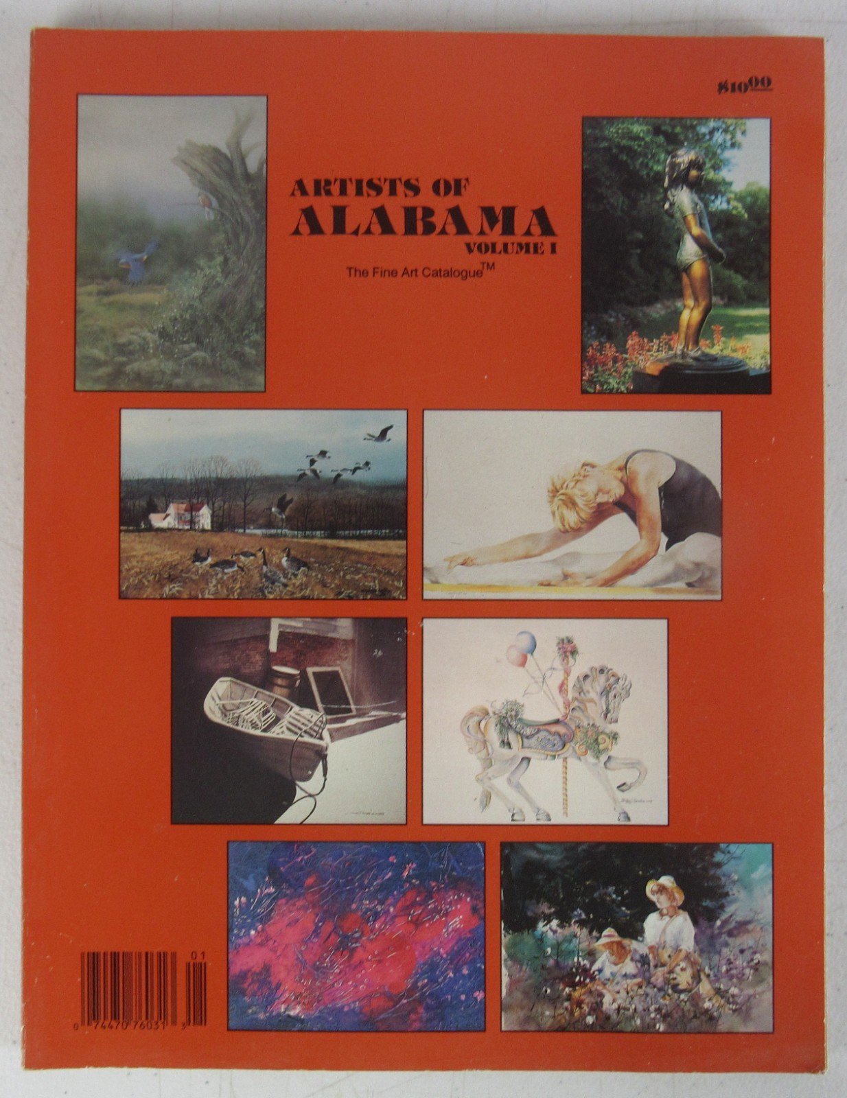 Artists of Alabama Volume 1 Fine Art Catalogue 1989 Southern Charm WS2