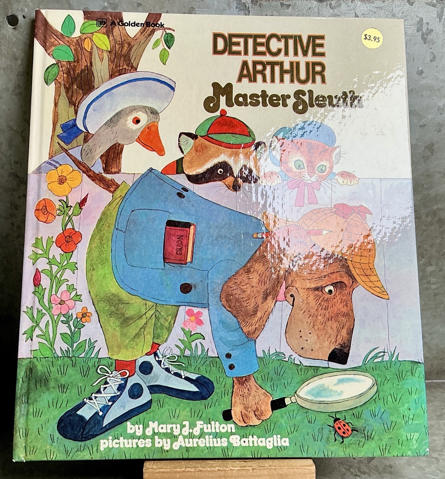 Vtg Detective Arthur Master Sleuth 1974 Golden Press HC Aurelius Battaglia