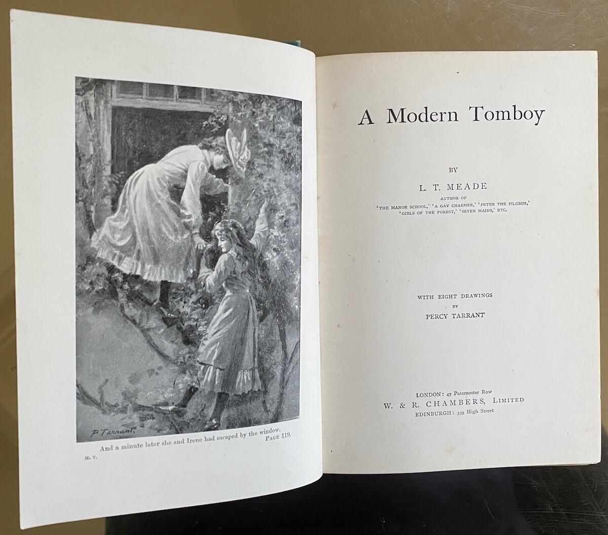 MODERN TOMBOY 1904 hb EDWARDIAN GIRLS LITERATURE lgbt queer gay butch lesbian ++