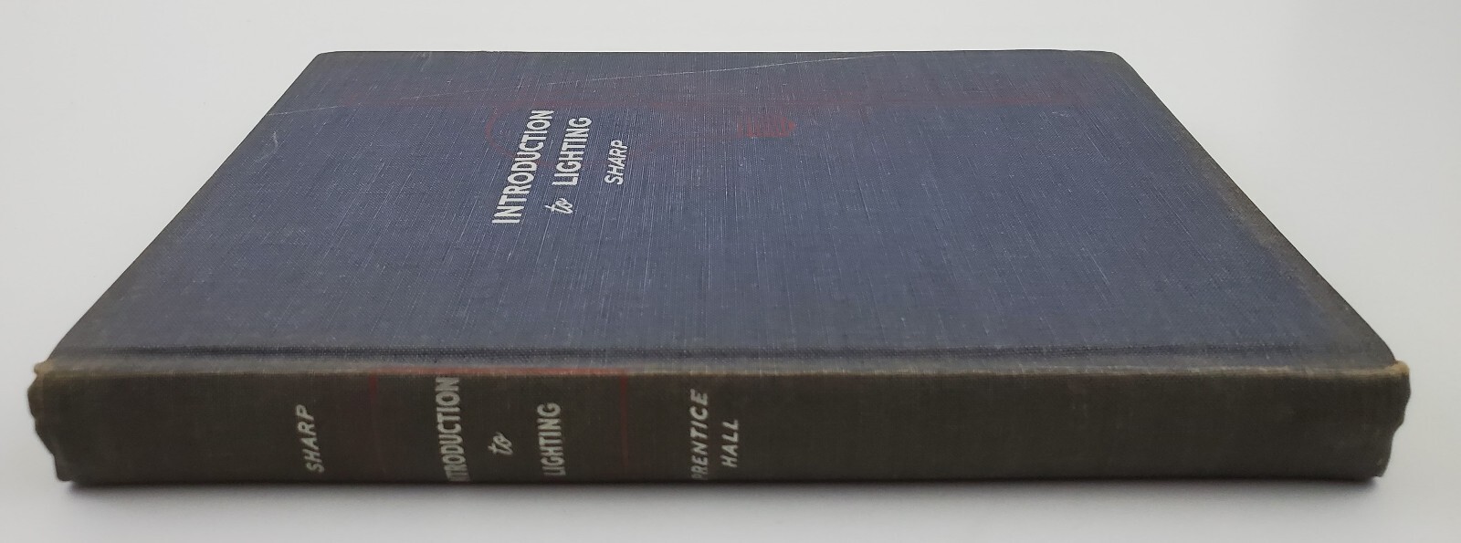 1958 Vintage Book Introduction To Lighting Prentice-Hall Howard M Sharp Main
