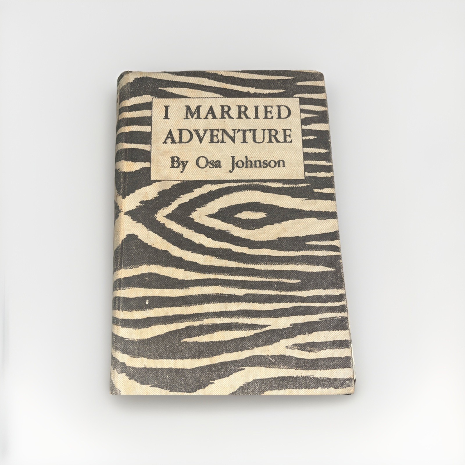 I Married Adventure – Osa Johnson hardcover 1940