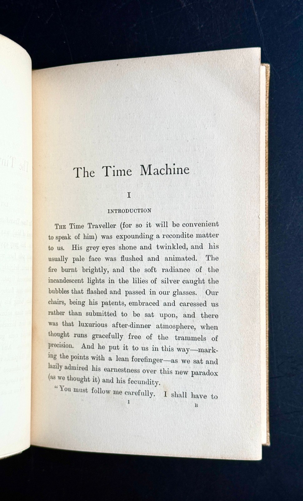 The Time Machine – First Edition, later edition- 1895 – H.G. Wells First Edition