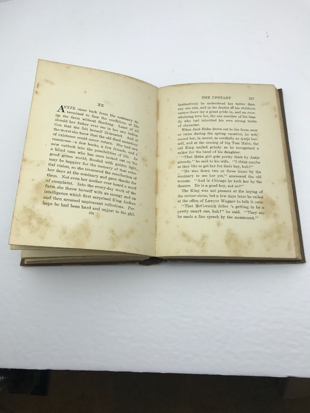The Upstart by Henry M. Hyde 1906 New York The Century Company