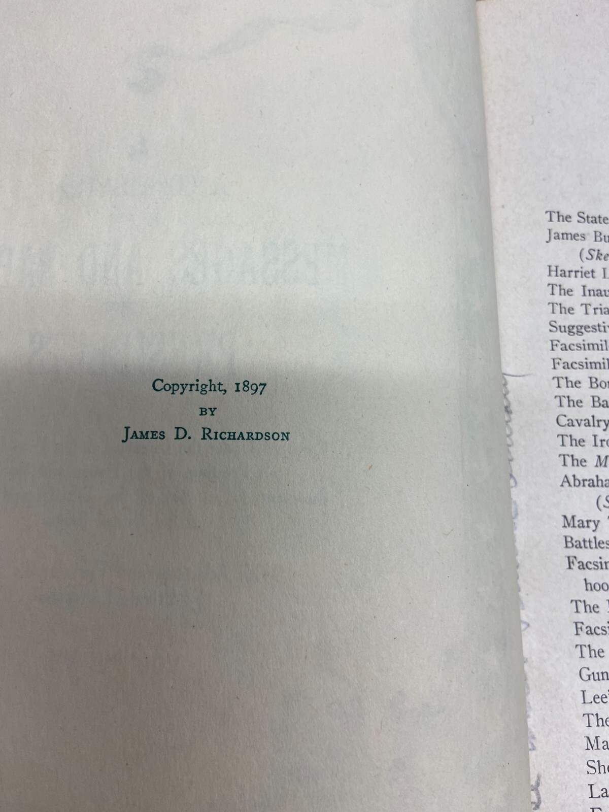 1897 A Compilation Of Messages And Papers Of The Presidents Vol.7 Leather Cover