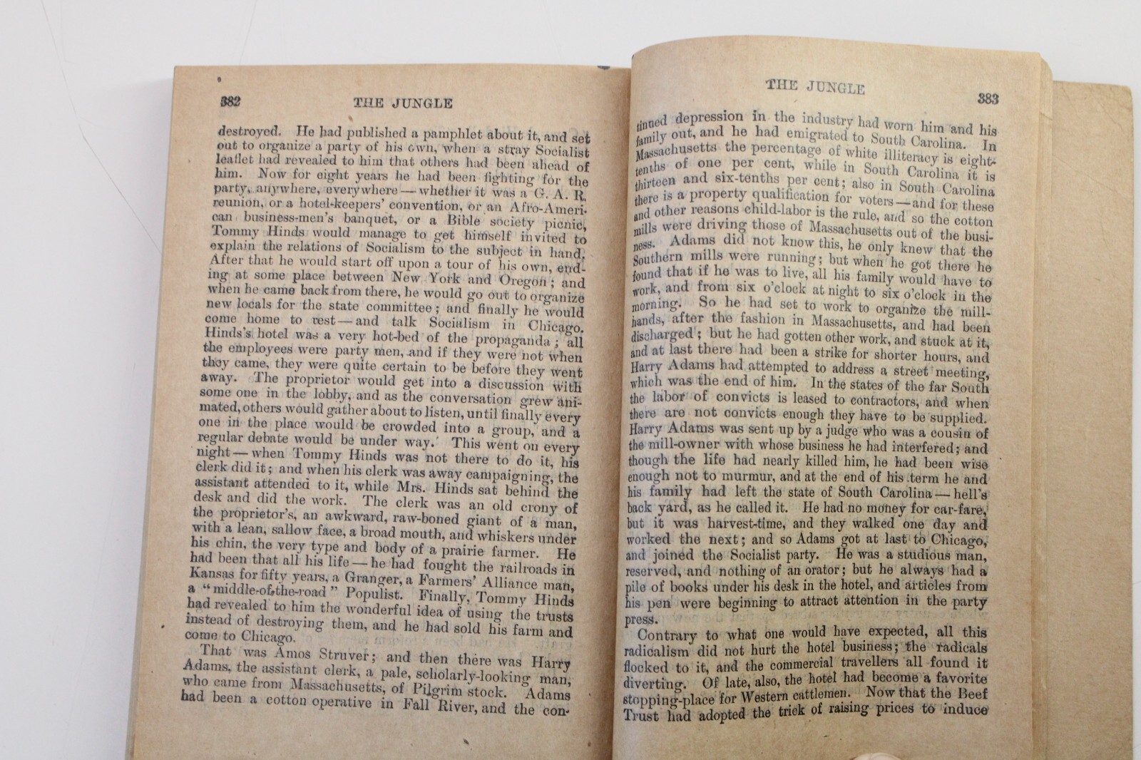 The Jungle 1920 Upton Sinclair Author’s Private Print Published Upton Sinclair