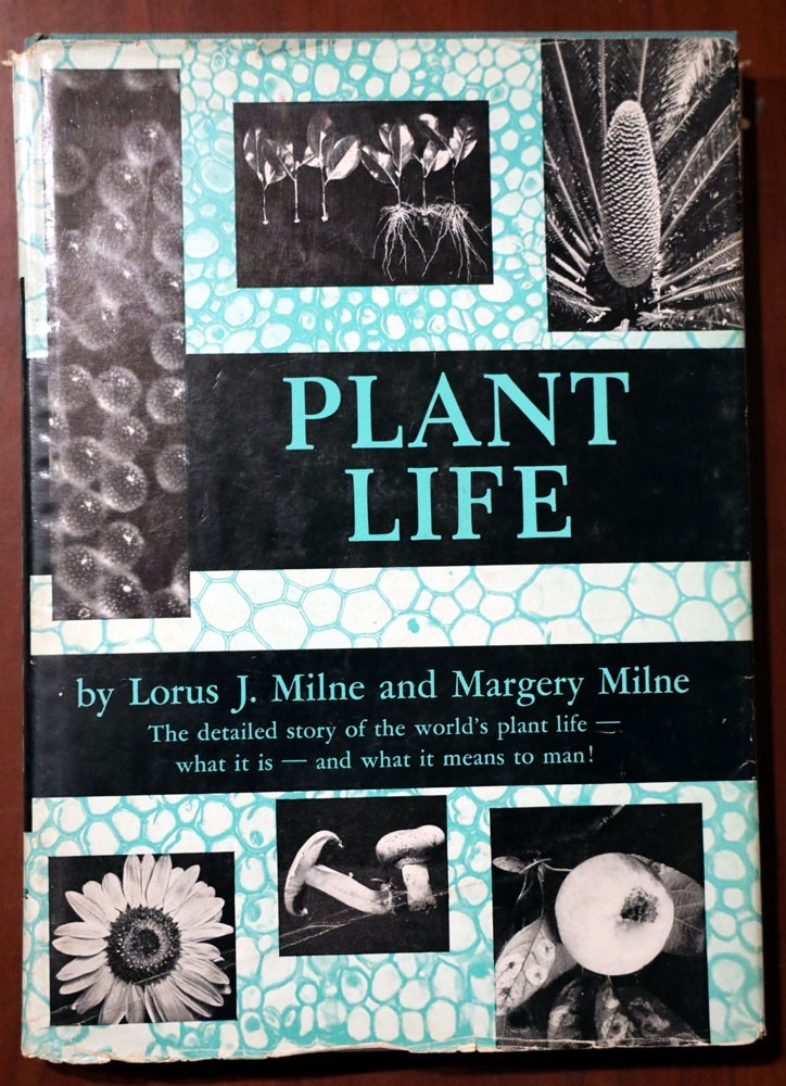 PLANT LIFE by Lorus J. Milne & Margery Milne 1960 HC/DJ Ecology/Natural History