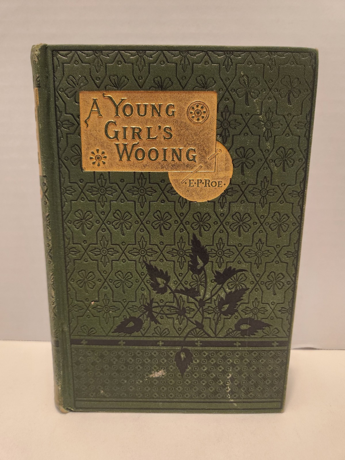 A Young Girl’s Wooing E P Roe 1884 Antique Hardcover Book Dodd Mead Ships Free