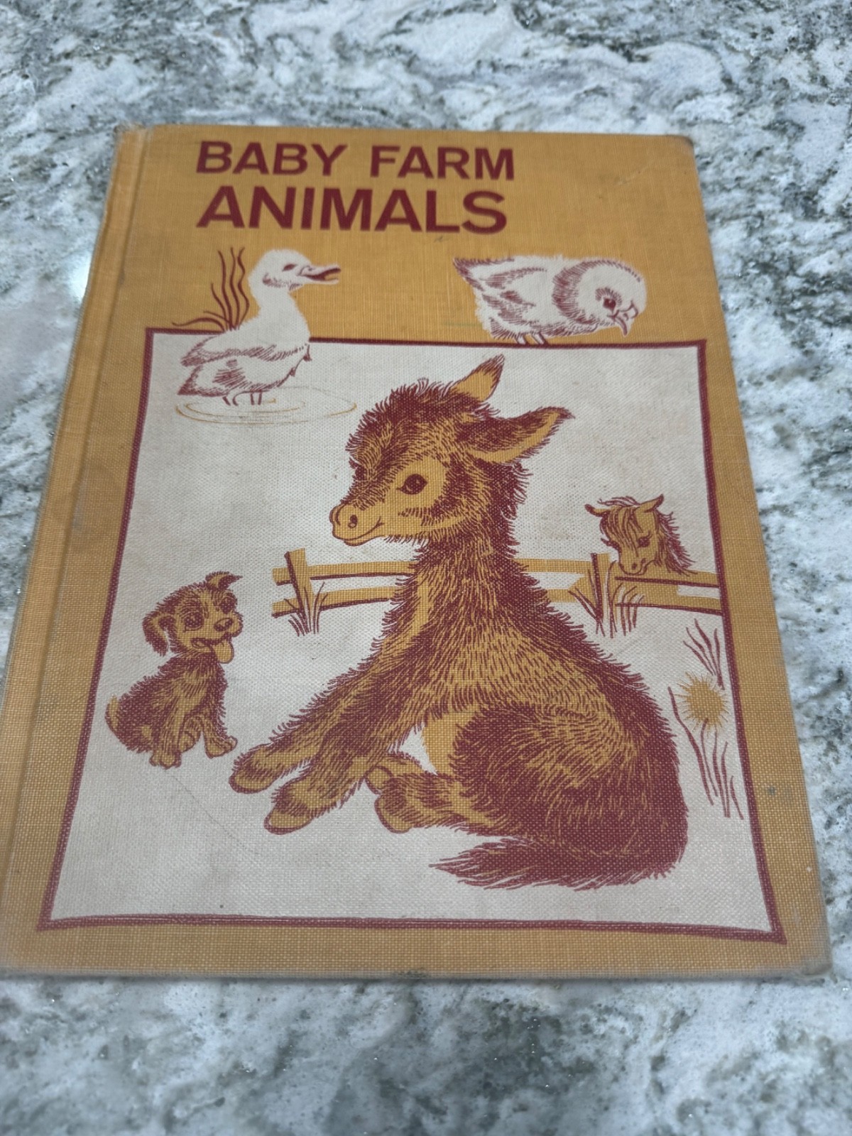 Baby Farm Animals Golden Press by Garth Williams 1953-59 Vintage large – HC