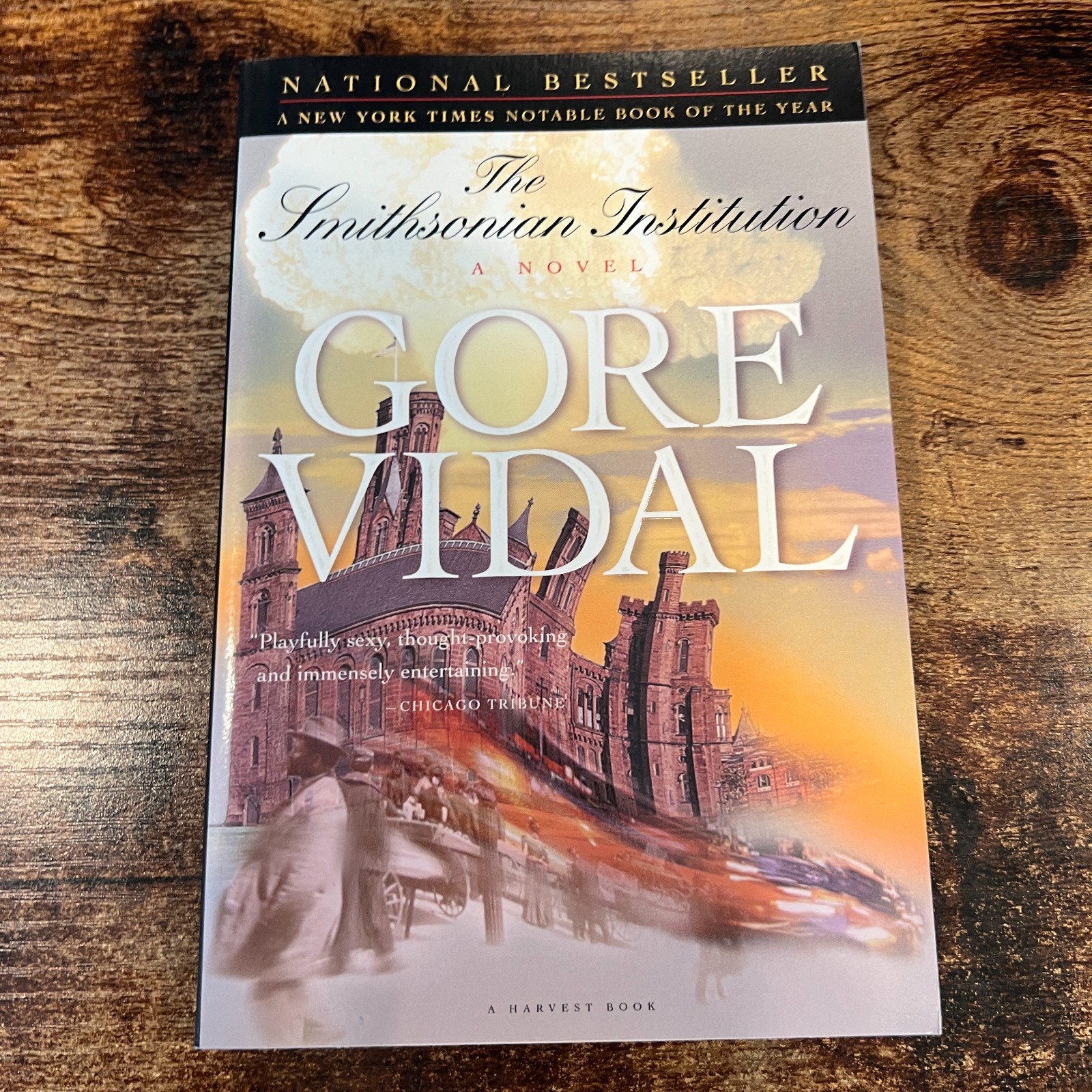 The Smithsonian Institution by Gore Vidal 1999 First Harvest Edition Paperback