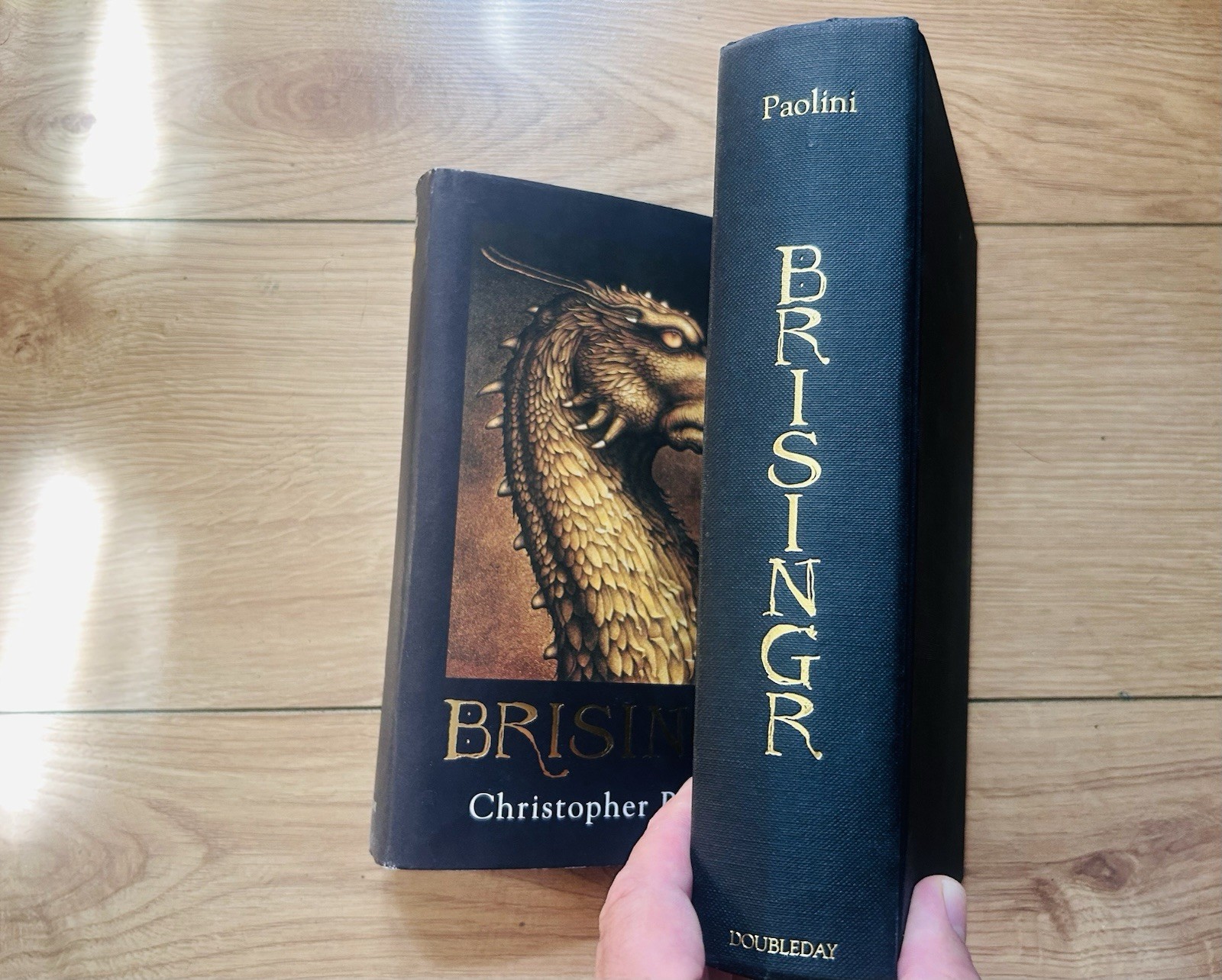Christopher Paolini Brisingr Signed Hardback