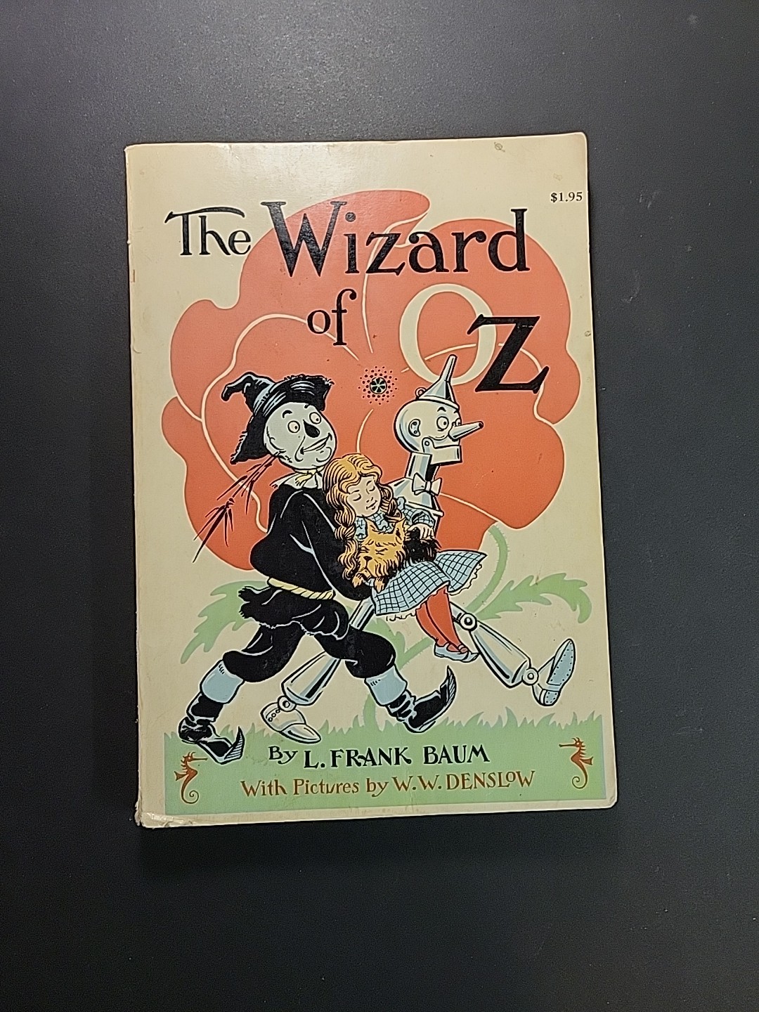 The Wizard of OZ 1956 L. Frank Baum Author-Hardcover-Illustrated by W.W Denslow
