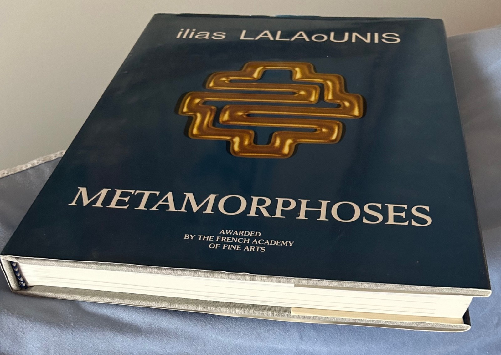Ilias Lalaounis Metamorphoses 1984 Hardcover Greek Jewelry Artist Illustrated BK