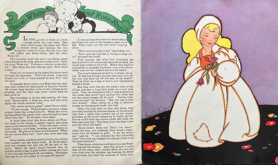 Bunny’s Book Of Best Stories, 1939 illus. Fern Bisel Peat V. Good, Cover Missing