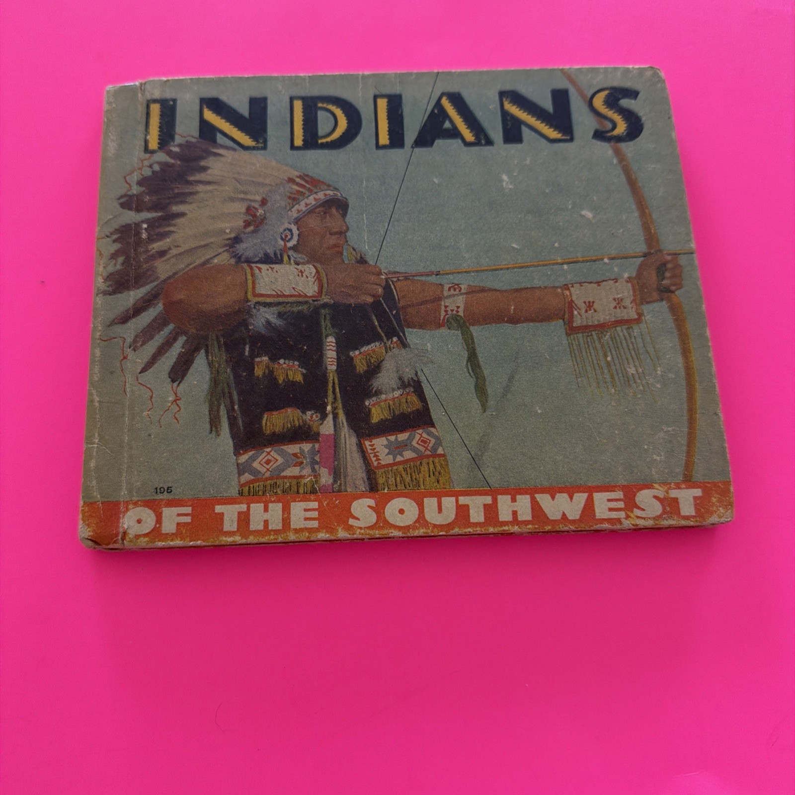 1936 Indians of the Southwest Rand McNally by Harold & Delaine Kellogg