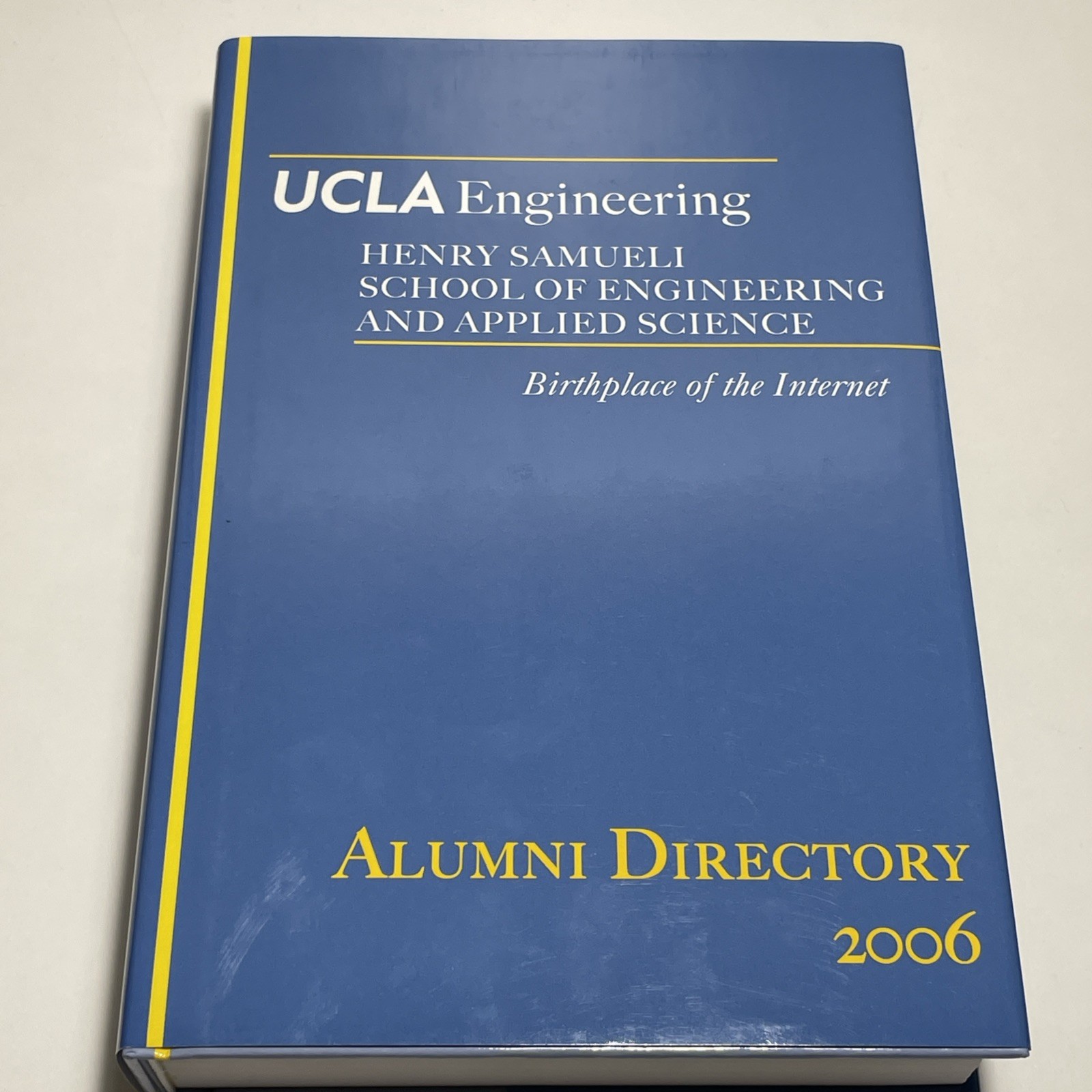 UCLA Samueli School Engineering Applied Science Original 2006 Alumni Directory