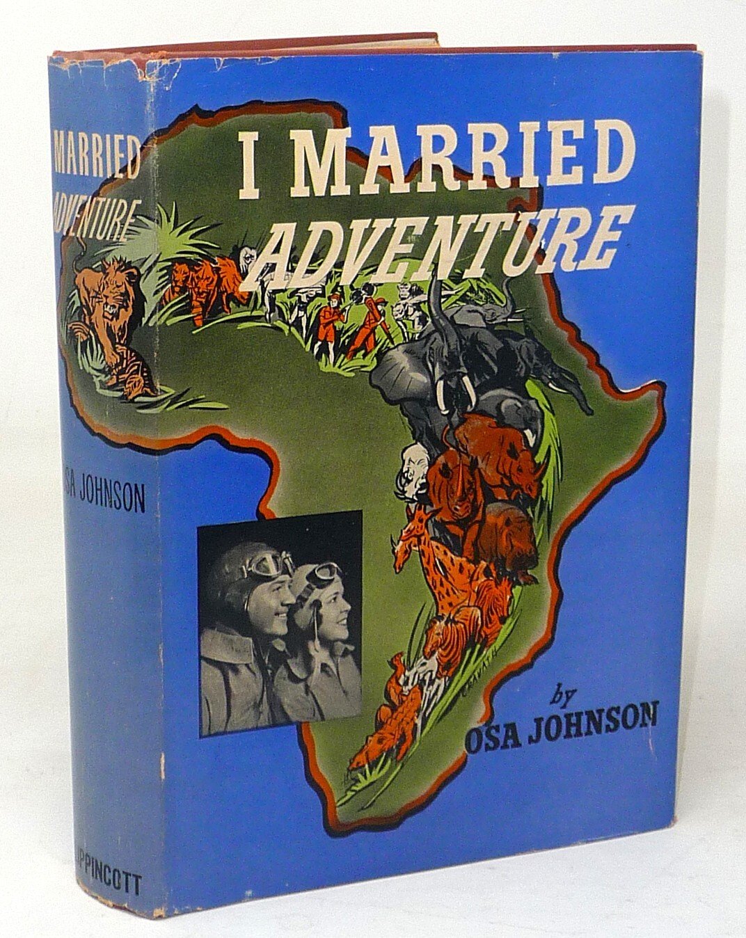 1940 Osa Johnson Africa Safari Big Game Hunting Old Photos Borneo Adventurers