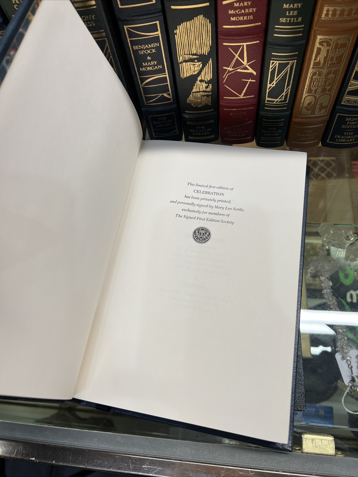 SIGNED ~ Celebration by Mary Lee Settle ~ 1st Edition ~ Franklin Library