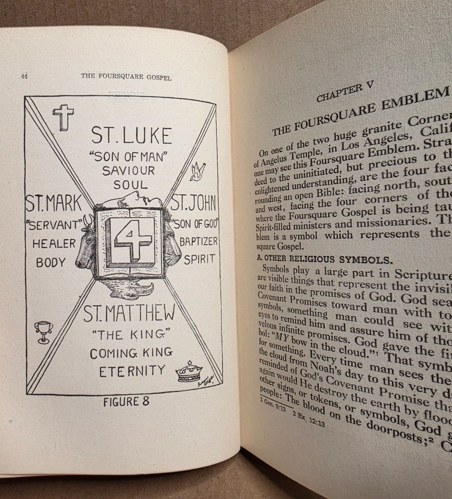 The Foursquare Gospel by Aimee Semple McPherson 1946 Hardcover