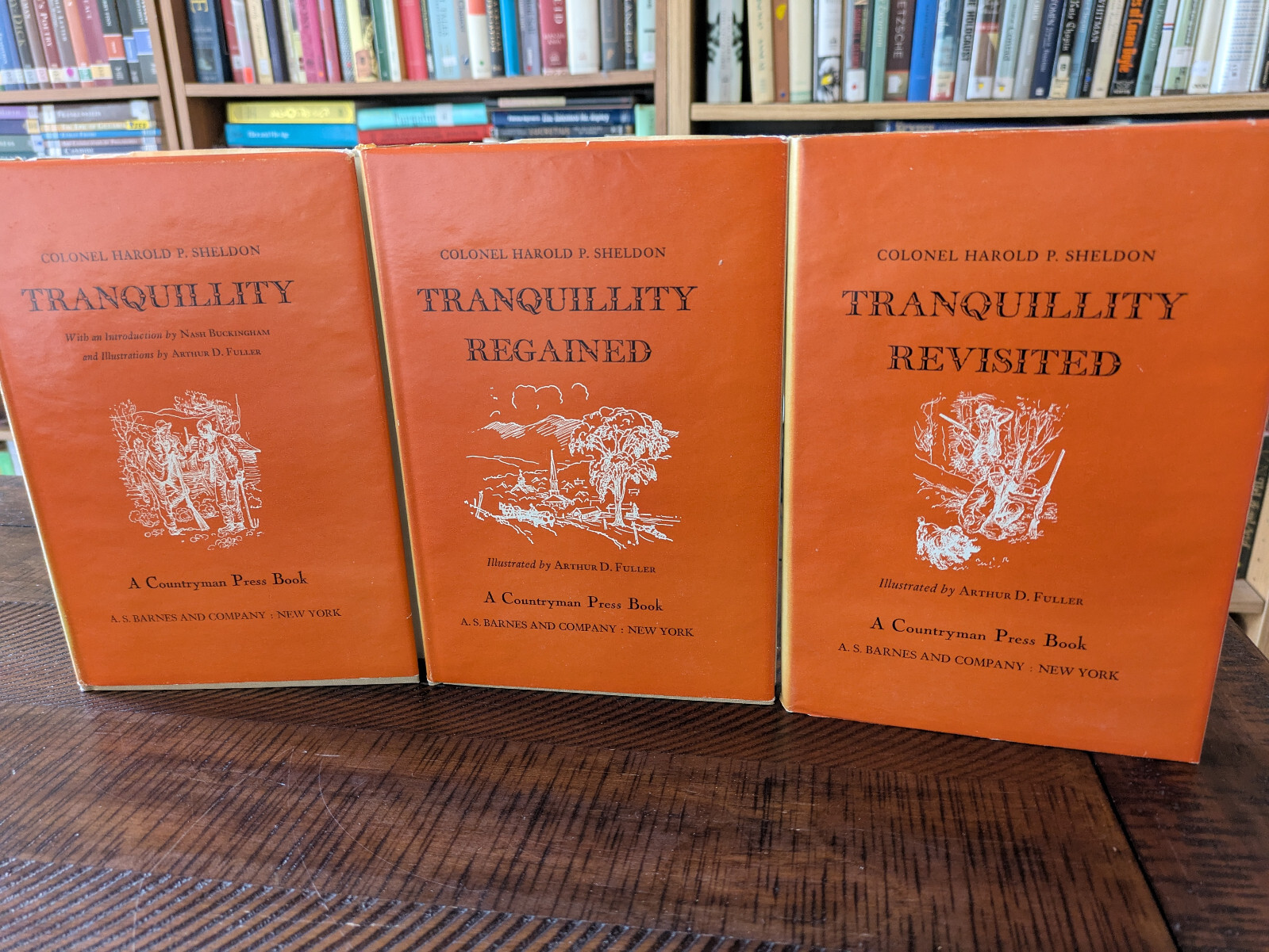 Tranquillity: 3 Volume Box Set | Col. Harold P. Sheldon | 1945 Hardcovers