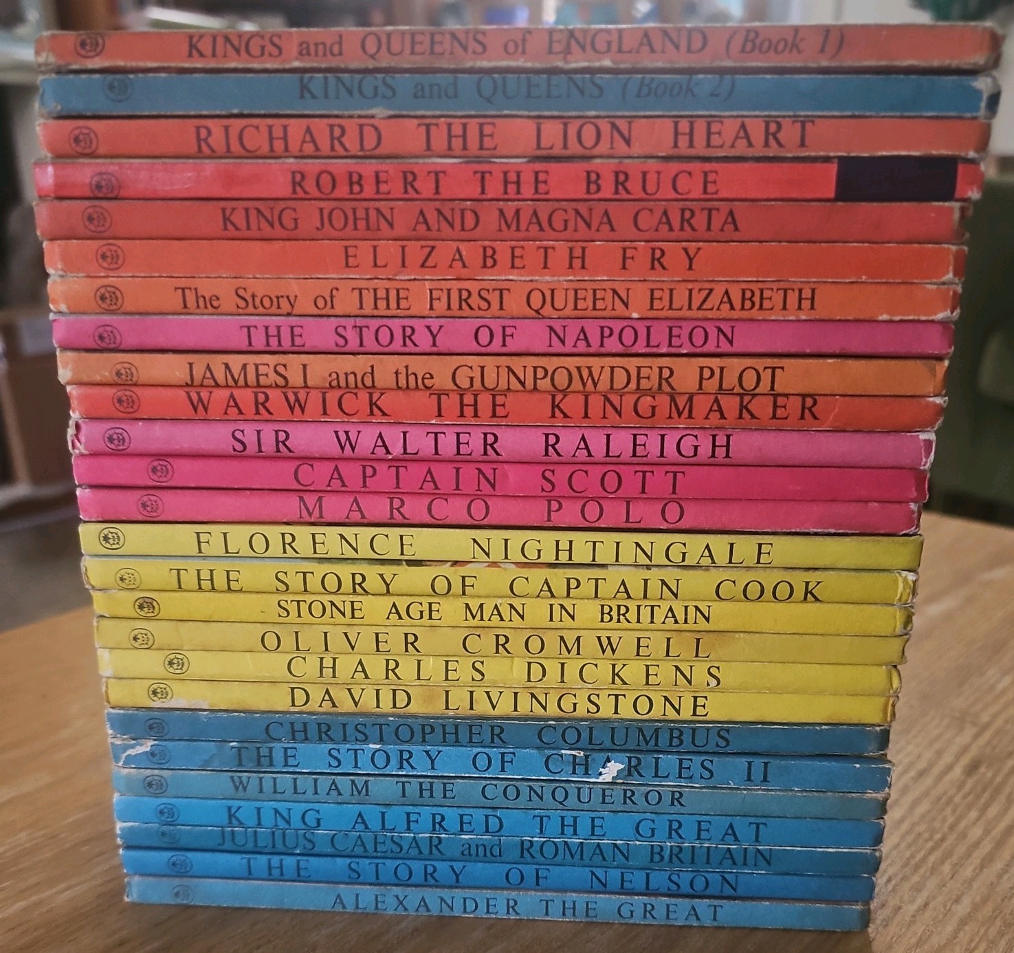 Lot of 26 vintage Ladybird books Series 561 Adventures in History Early Editions
