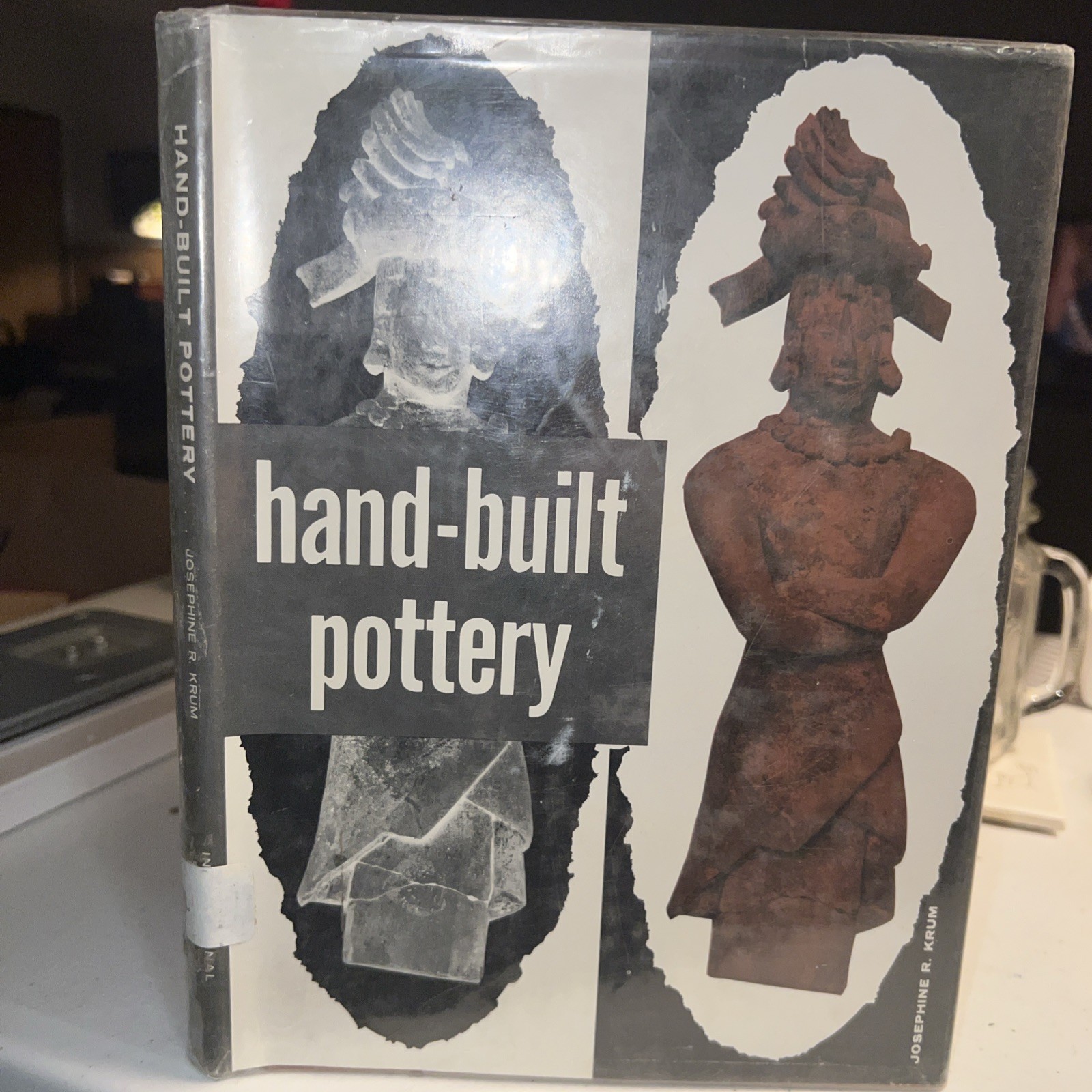 Hand-built Pottery by Josephine R Krum 1960 ex School library