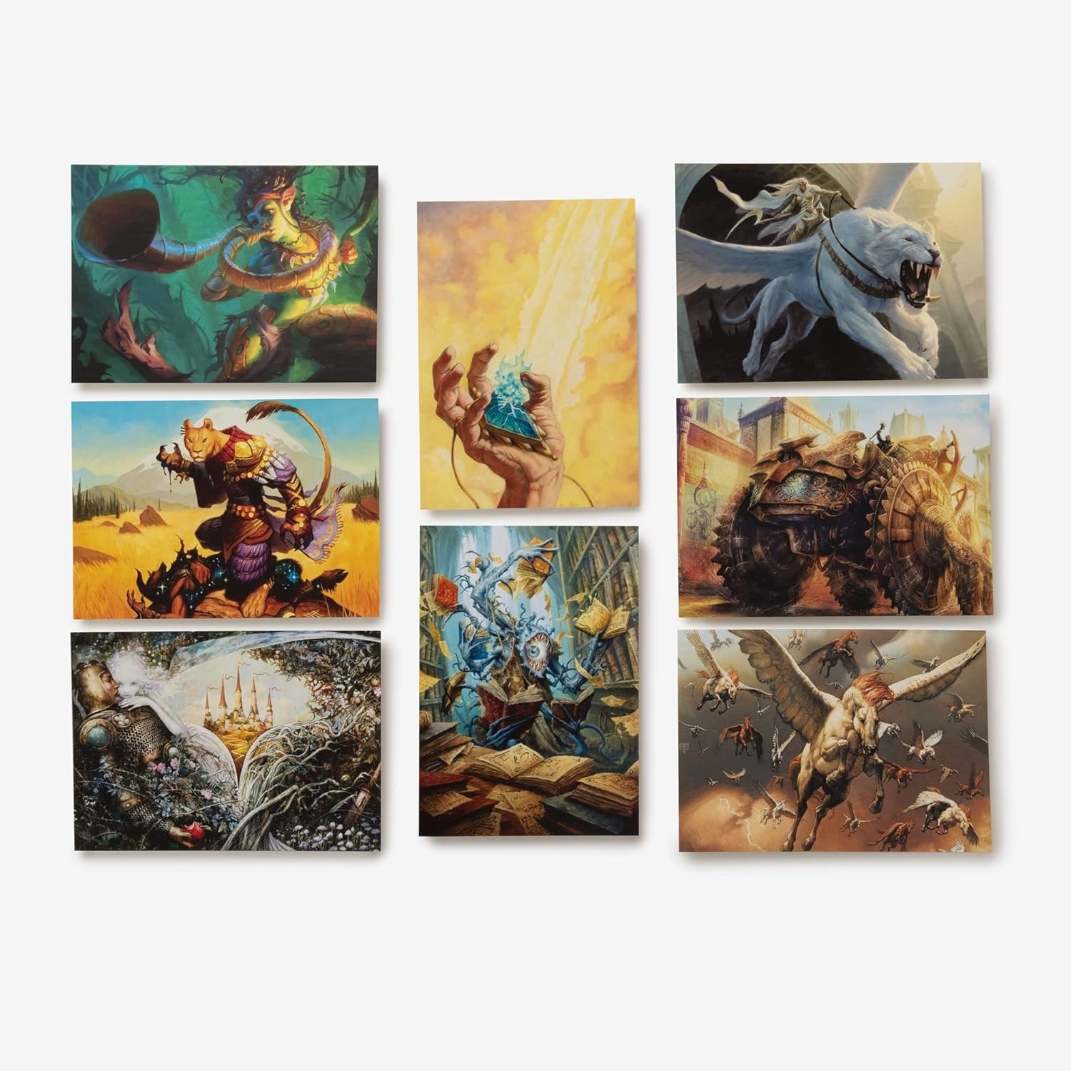 Magic the Gathering Masterworks of Magic Art Hardcover Wizards of the Coast