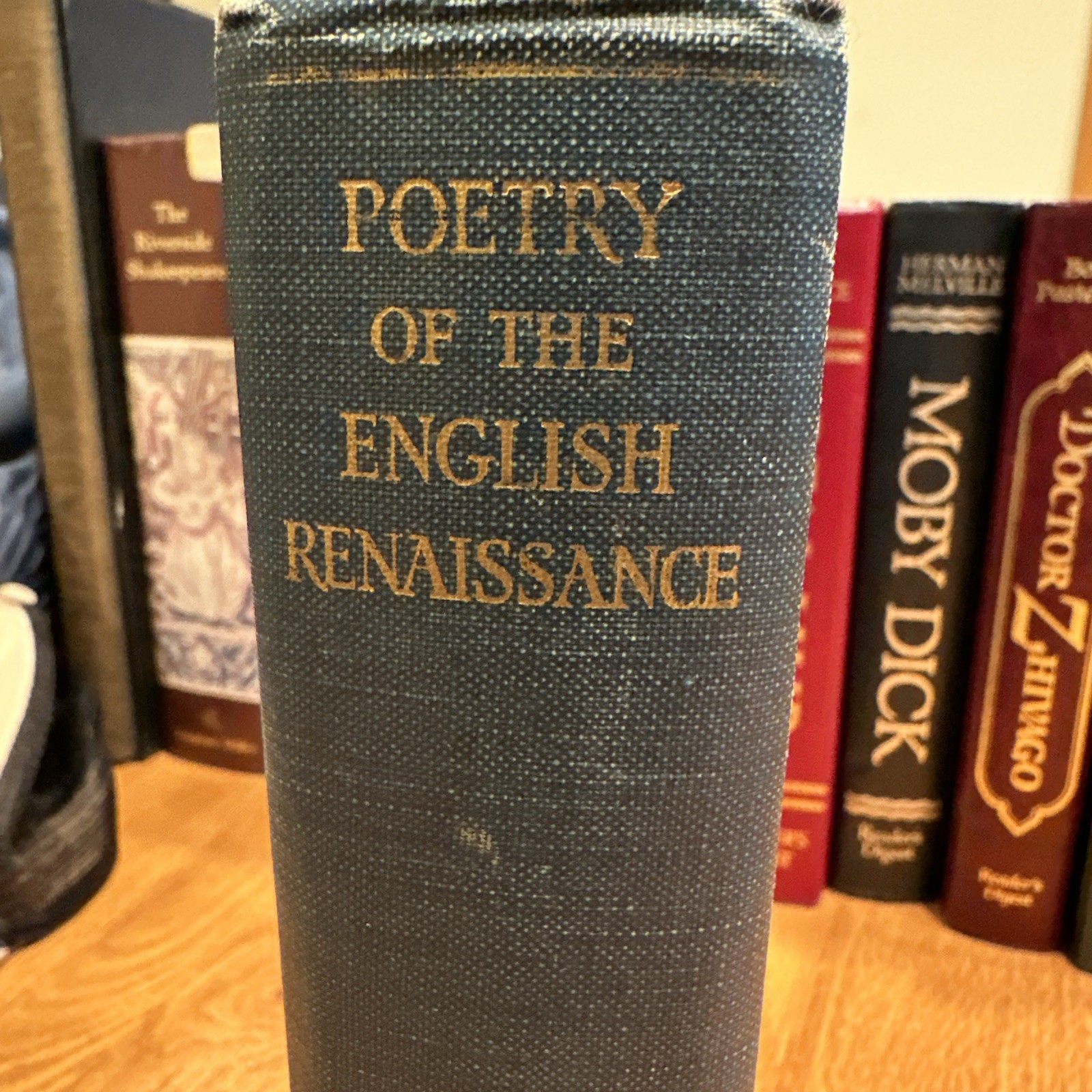 Poetry of the English Renaissance, 1509-1660 Hebel; Hudson – 1941 Crofts