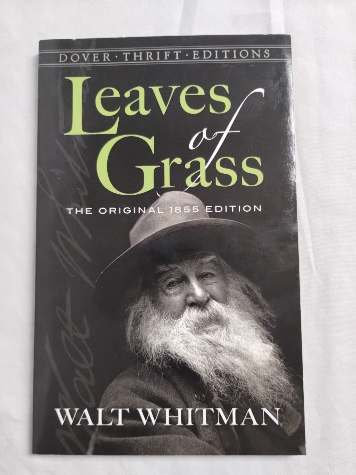 Walt Whitman : Leaves of Grass & 100 Best Loved Poems Lot of 2 Books VTG Dover